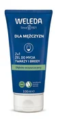 Żele do mycia twarzy - Weleda For Men Odświeżający Żel do Mycia Twarzy i Brody 2w1 100ml - miniaturka - grafika 1