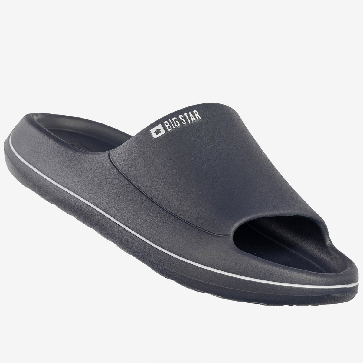 Klapki Damskie BIG STAR Sportowe Buty Granatowe SS274423 41 Granatowy