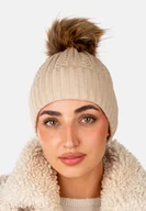 Czapki damskie - Elegancka modna czapka damska zimowa marki SCJ produkt polski 25512 -04 - miniaturka - grafika 1