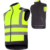 Odzież robocza - LAHTI PRO Kamizelka ostrzegawcza robocza ocieplana dwustronna roz 2XL L4131305 LPL4131305 - miniaturka - grafika 1
