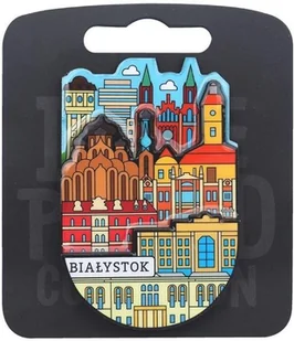 Pan Dragon Magnes I love Poland Białystok ILP-MAG-C-POD-06 - gadżet - Magnesy - miniaturka - grafika 1