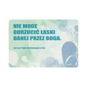 Magnesy - Szaron Magnes na lodówkę - I Nigdy nie zrezygnuję - miniaturka - grafika 1