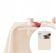 Obrusy i serwetki - OBRUS PLAMOODPORNY Aura ECRU 140x300 - miniaturka - grafika 1