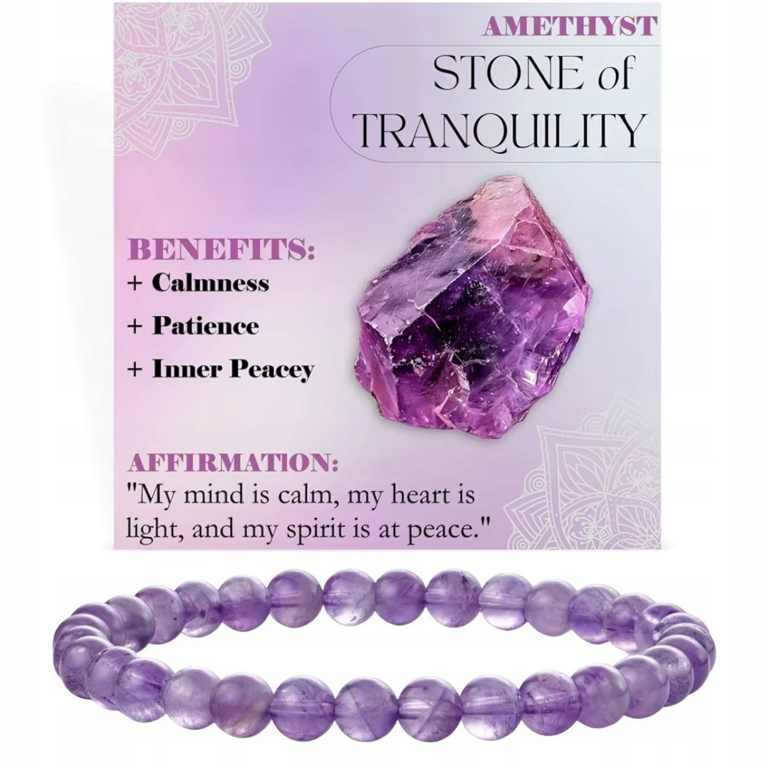 Bransoletka z Kamieni Naturalnych Przyciągająca Spokój i Harmonię