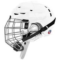 Hokej - Kask hokejowy Warrior Covert CF 100 Combo White Senior S - miniaturka - grafika 1