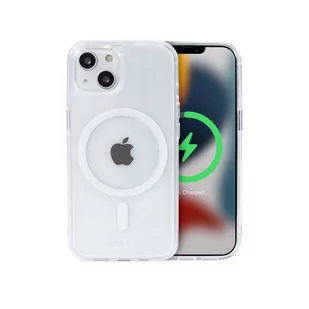 Crong Clear MAG Cover - Etui iPhone 13 mini MagSafe (przezroczysty) - Etui i futerały do telefonów - miniaturka - grafika 4