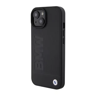 BMW BMHMP15SSLLBK iPhone 15 6.1" czarny/black Magsafe hardcase Signature Logo Imprint - Etui i futerały do telefonów - miniaturka - grafika 2