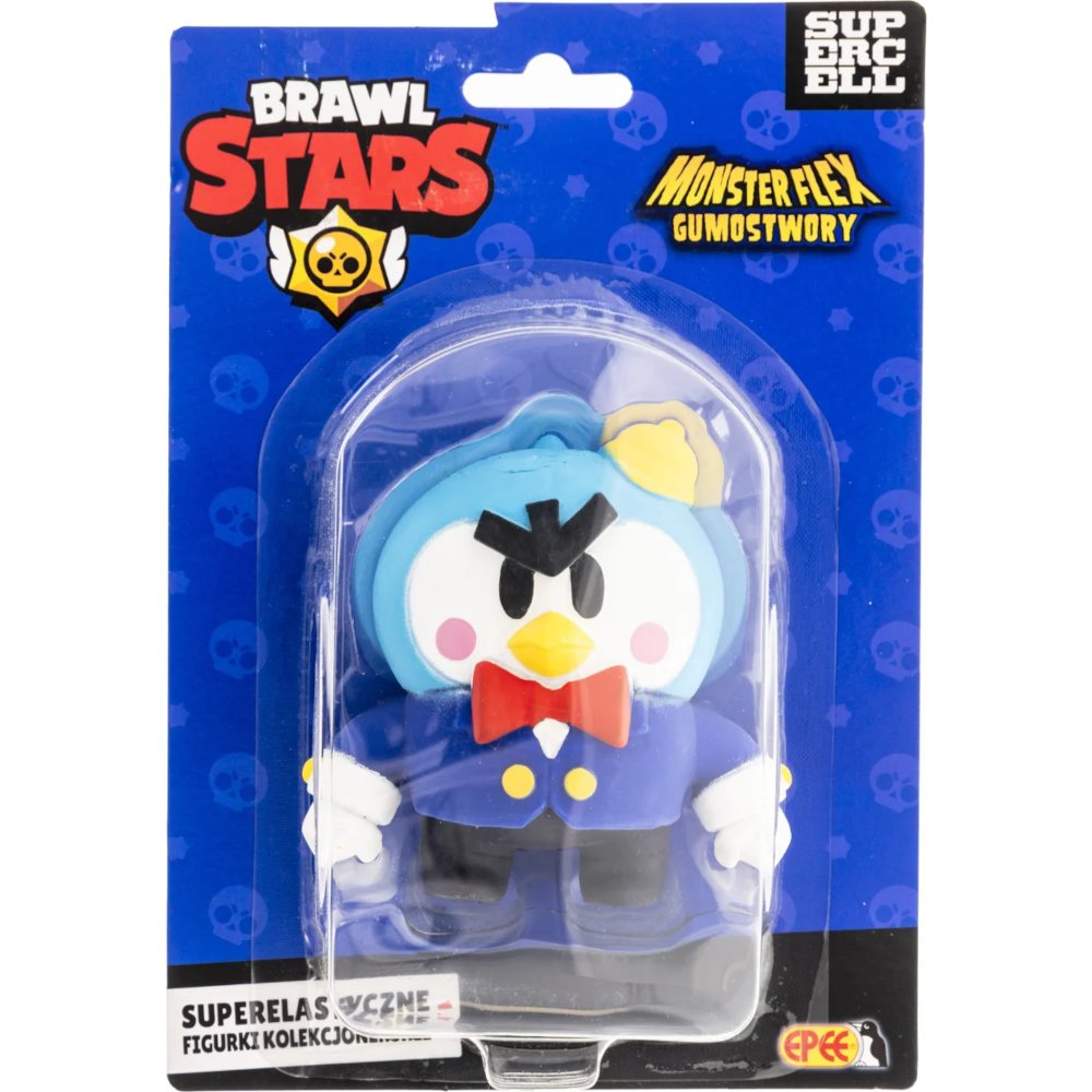 BRAWL STARS MONSTERFLEX ROZCIĄGLIWE GUMOSTWORY EPEE MR. P FIGURKA PAN P