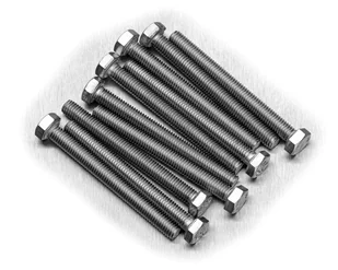 M5x50 ŚRUBA SZEŚCIOKĄTNA KWASOODPORNA nierdzewna inox A4 933 (10) - Śruby i nakrętki - miniaturka - grafika 1