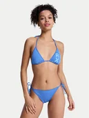 Stroje kąpielowe - Roxy Bikini Solid Essentials ERJX203595 Niebieski - miniaturka - grafika 1