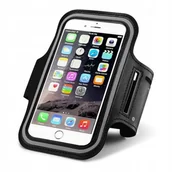 Etui i futerały do telefonów - DUŻA OPASKA ETUI NA RAMIĘ DO BIEGANIA NA TELEFON - miniaturka - grafika 1