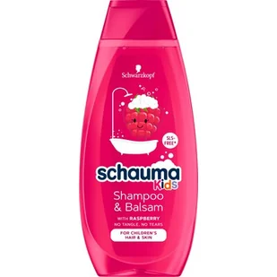 Schauma Schwarzkopf H KIDS SZAMP.Malinowy 400ml& - Kosmetyki kąpielowe dla dzieci - miniaturka - grafika 1