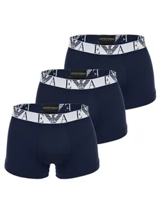 Emporio Armani Bokserki 30552 Niebieski - Majtki męskie - miniaturka - grafika 1