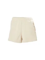 Spodenki damskie - Szorty HELLY HANSEN W CORE SWEAT SHORTS beżowy M - miniaturka - grafika 1
