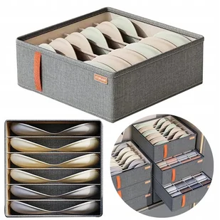 ORGANIZER NA BIELIZNĘ BIUSTONOSZE PRZEGRODOWY DO SZAFY SZUFLADY PRZEGRÓDKI - Meble modułowe i akcesoria - miniaturka - grafika 1