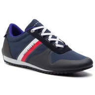 Sneakersy damskie - TOMMY HILFIGER Sneakersy Essential Modern Mesh Runner FM0FM02270 Midnight 403 Sneakersy Essential Modern Mesh Runner FM0FM02270 Midnight 403 - miniaturka - grafika 1