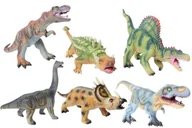 Figurki dla dzieci - Dinozaur wielki miękki 6rodz E957/2 97979 - miniaturka - grafika 1