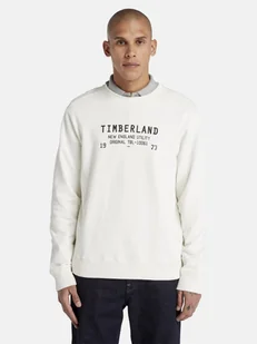 Bluza bez kaptura męska Timberland TB0A6FMV XXXL Biała (196247871647). Bluzy bez kaptura męskie - Bluzy męskie - miniaturka - grafika 1