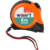 Poziomice, łaty, miary - Miara zwijana 8 m x 25 mm Waart - miniaturka - grafika 1