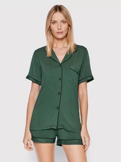 Piżamy damskie - Cyberjammies Koszulka piżamowa Tamsin 9092 Zielony Regular Fit - grafika 1