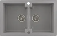 Zlewozmywaki - Kernau KGS A 80 2B GREY METALLIC - miniaturka - grafika 1