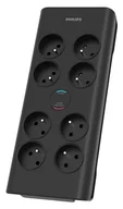 Listwy zasilające - Philips 8 gniazd Phil-SPN7080BA/60 - miniaturka - grafika 1