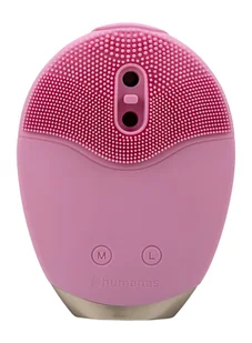 HUMANAS SONICZNA SZCZOTECZKA DO PIELĘGNACJI TWARZY MYJKA MASAŻER RÓŻOWA - Szczoteczki do twarzy - miniaturka - grafika 1