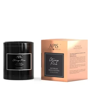 Apis Professional Naturalna świeca sojowa Olimp Fire o orientalno-kwiatowym zapachu - Balsamy i kremy do ciała - miniaturka - grafika 1