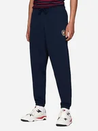 Spodnie sportowe męskie - Spodnie dresowe męskie Tommy Hilfiger DM0DM19805-C1G S Granatowe (8720637302545) - miniaturka - grafika 1