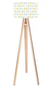 Lampy stojące - Macodesign Lampa podłogowa Pastelowe romby tripod-foto-259p, 60 W - miniaturka - grafika 1