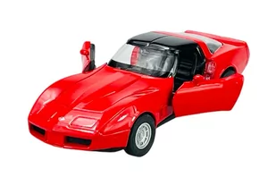 WELLY 1982 CHEVROLET CORVETTE COUPE CZERWONY 1:34 SAMOCHÓD NOWY METALOWY MODEL - Samochody i pojazdy dla dzieci - miniaturka - grafika 1