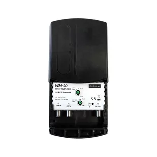 Wzmacniacz masztowy WM-20 UHF VHF DVB-T2 5G PROTECTED Telkom Telmor - Wzmacniacze antenowe - miniaturka - grafika 1