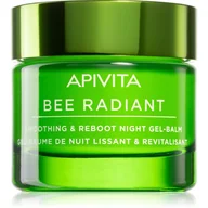 Kremy do twarzy - Apivita Bee Radiant Night Gel-Balm detoksykacyjno-wygładzający balsam w żelu na noc 50 ml - miniaturka - grafika 1