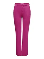 Spodnie damskie - ONLY Damskie spodnie ONLRAFFY-YO Life MID STR Pant TLR NOOS, Very Berry, XXS/34, Very Berry, (XXL) W / 34L - miniaturka - grafika 1