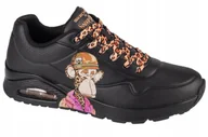 Buty sportowe męskie - Męskie sneakers Skechers Uno Dr. Bombay 251014-BBK r.45 - miniaturka - grafika 1