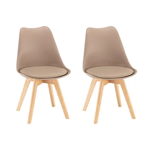 Silla étkezőszék 2 db bézs színben - Krzesła Silla étkezőszék 2 db bézs színben - Krzesła - miniaturka - grafika 1