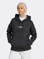 Bluzy damskie - adidas Bluza w kolorze czarnym - miniaturka - grafika 1