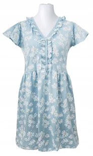 Eevi Koszula Ciążowa Dla Mamy Linda Rozmiar XL Do Karmienia Napy Stokrotki Niebieskie - Piżamy ciążowe Eevi Koszula Ciążowa Dla Mamy Linda Rozmiar XL Do Karmienia Napy Stokrotki Niebieskie - Piżamy ciążowe - miniaturka - grafika 1