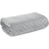 Narzuty - Narzuta EUROFIRANY Ariel 70 x 160 cm Srebrny - miniaturka - grafika 1