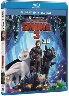 FILMOSTRADA Jak wytresować smoka 3 (2BD) - Filmy przygodowe Blu-Ray - miniaturka - grafika 1