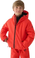 Kurtki narciarskie - 4f Kurtka narciarska dla chłopca 4F M532 czerwona 4FJWAW24TTJAM532 62S 164cm - miniaturka - grafika 1