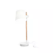 Lampy stojące - Ideal Lux Lampa stołowa AXEL TL1 biała 282091 282091/IL - miniaturka - grafika 1
