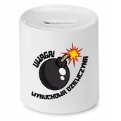 Skarbonki - Skarbonka Dla Liwii na Urodziny na Prezent z Nadrukiem ze Zdjęciem + Opakowanie na prezent (wzór 02) - miniaturka - grafika 1