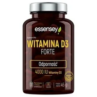 Witaminy i minerały - Essensey Witamina D3 Forte, Suplement diety, 90 kapsułek - miniaturka - grafika 1