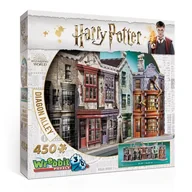 Puzzle - Tactic Puzzle 3d Wrebbit Harry Potter Diagon Alley 450 - miniaturka - grafika 1