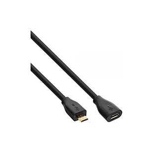 InLine Kabel USB przedłużacz USB 2.0 Micro-B męski-żeński czarny 2m 32720P - Kable USB - miniaturka - grafika 1