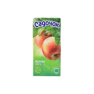 Soki i napoje niegazowane - Nektar jabłkowy klarowany pasteryzowany "Sadochok" 950ml - miniaturka - grafika 1