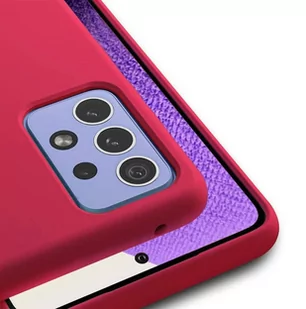 Silicone Case elastyczne silikonowe etui pokrowiec Samsung Galaxy A32 4G ciemnoniebieski - Etui i futerały do telefonów - miniaturka - grafika 5