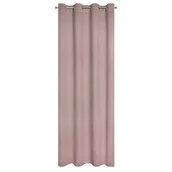 Zasłony - Euro Firany Zasłona Zaciemniająca Carlo 140 x 250 Pudrowy 1222697 - miniaturka - grafika 1