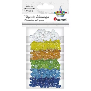 koraliki plastikowe połówki kuli - Prace ręczne dla dzieci - miniaturka - grafika 1
